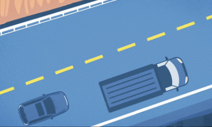 出行提示_大風(fēng)天氣安全駕車_緊閉車門防風(fēng)沙